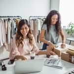 Online shopping small business
